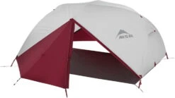 MSR Elixir 3 Tent - 3 Person, 3 Season -Outlet Camping Store opplanet msr elixir tent 3 person white red 10312 av 3