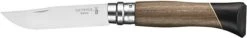 Opinel No. 8 Folding Knife -Outlet Camping Store opplanet opinel workshop folding knife no 8 3 35in w virobloc 12c27 sandvik ss walnut ebony handle wood 002173 main