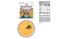 ReadyWise Open Range Cheesy Potato Soup -Outlet Camping Store opplanet readywise 6 ct case open range cheesy potato soup white 8 x 11 25 x 9 75 rw05 010 av 2