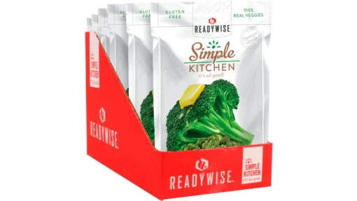 ReadyWise Simple Kitchen Buttered Broccoli -Outlet Camping Store opplanet readywise 6 ct case simple kitchen buttered broccoli white 5 75 x 11 x 8 75 rwsk05 021 main