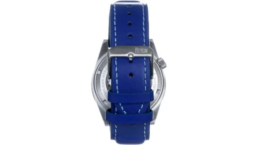 Reign Francis Leather-Band Watch W/Date -Outlet Camping Store opplanet reign francis leather band watch w date blue one size reirn6307 av 1