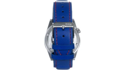 Reign Francis Leather-Band Watch W/Date -Outlet Camping Store opplanet reign francis leather band watch w date blue red one size reirn6306 av 1