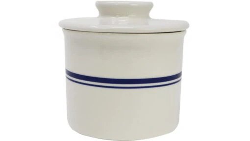 Roots & Harvest Butter Keeper Crock -Outlet Camping Store opplanet roots harvest butter keeper crock white small 1238 av 1