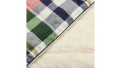 Rumpl Flannel Sherpa Blanket -Outlet Camping Store opplanet rumpl flannel sherpa blanket sequoia plaid throw tnts sp4 t av 1