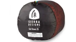 Sierra Designs Get Down 550F 35 Deg Sleeping Bag -Outlet Camping Store opplanet sierra designs get down 550f 35 deg sleeping bag red regular 70614421r av 5