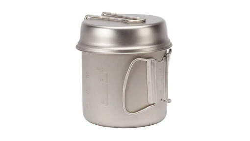 Snow Peak Trek 1400 Titanium Cookset -Outlet Camping Store opplanet snow peak trek 1400 titanium cooker main 1