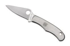 Spyderco Bug -Outlet Camping Store opplanet spyderco bug ss handle ss fe blade fold knife c133p main