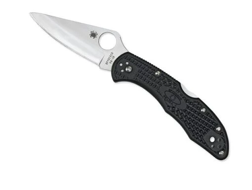 Spyderco Delica 4 -Outlet Camping Store opplanet spyderco delica4 lightweight black frn handle fe blade fold knife c11pbk main