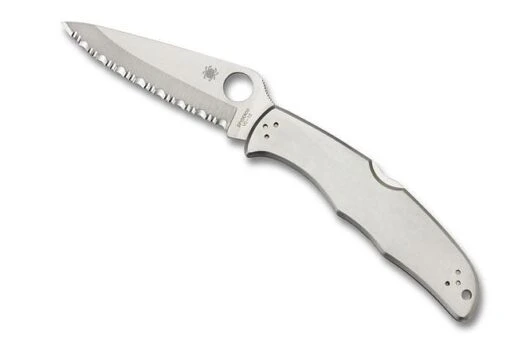 Spyderco Endura -Outlet Camping Store opplanet spyderco endura4 ss serrated blade fold knife c10s main 1