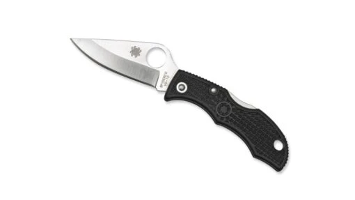 Spyderco Ladybug3 4.4in Black Folding Knife -Outlet Camping Store opplanet spyderco ladybug3 black frn handle fe fold knife lbkp3 main