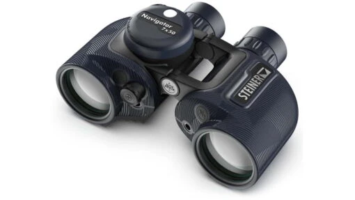 Steiner Navigator Open Hinge With Compass 7x50 Binocular -Outlet Camping Store opplanet steiner navigator 7x50mm floating prism system binoculars w compass rubber navy blue 2343 main