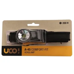 UCO A-45 Comfort-Fit Headlamp -Outlet Camping Store opplanet uco a 45 comfort fit headlamp black