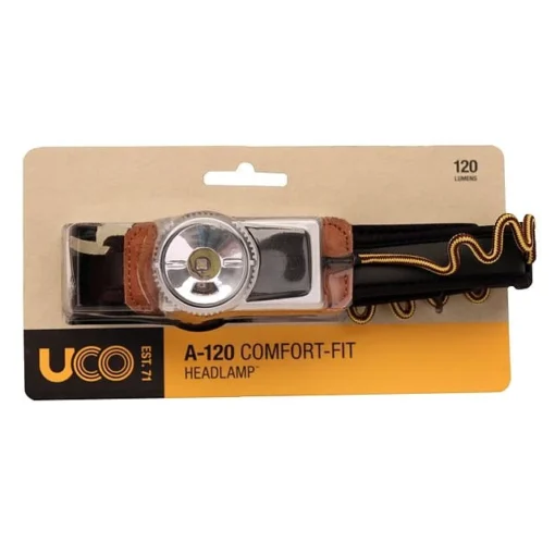 UCO A-120 -Outlet Camping Store opplanet uco a120 headlamp black tan hl a120 blacktan