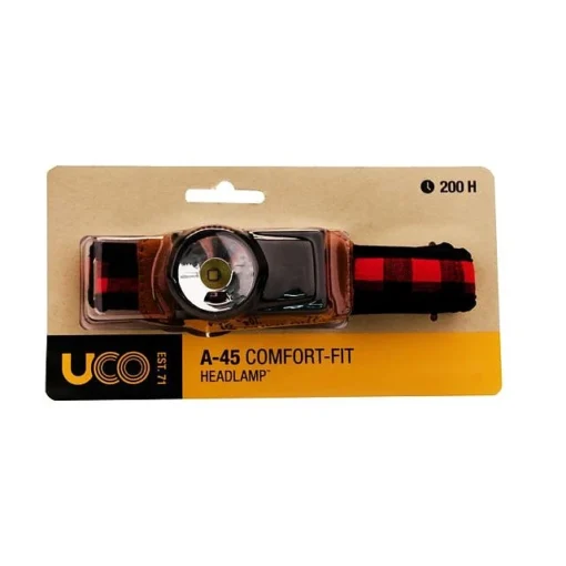 UCO A-45 Comfort-Fit Headlamp -Outlet Camping Store opplanet uco a45 headlamp buffalo hl a45 buffalo