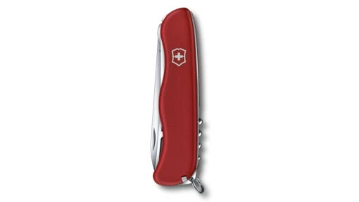 Victorinox Cheese Master Swiss Pocket Knives -Outlet Camping Store opplanet victorinox cheese master swiss pocket knife serrated red 0 8313 w av 2