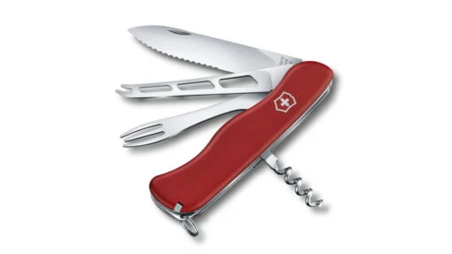 Victorinox Cheese Master Swiss Pocket Knives -Outlet Camping Store opplanet victorinox cheese master swiss pocket knife serrated red 0 8313 w main