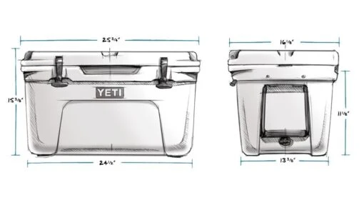 Yeti Tundra 45 Hard Cooler -Outlet Camping Store opplanet yeti tundra 45 white yti 5c yet0003 119804 v1